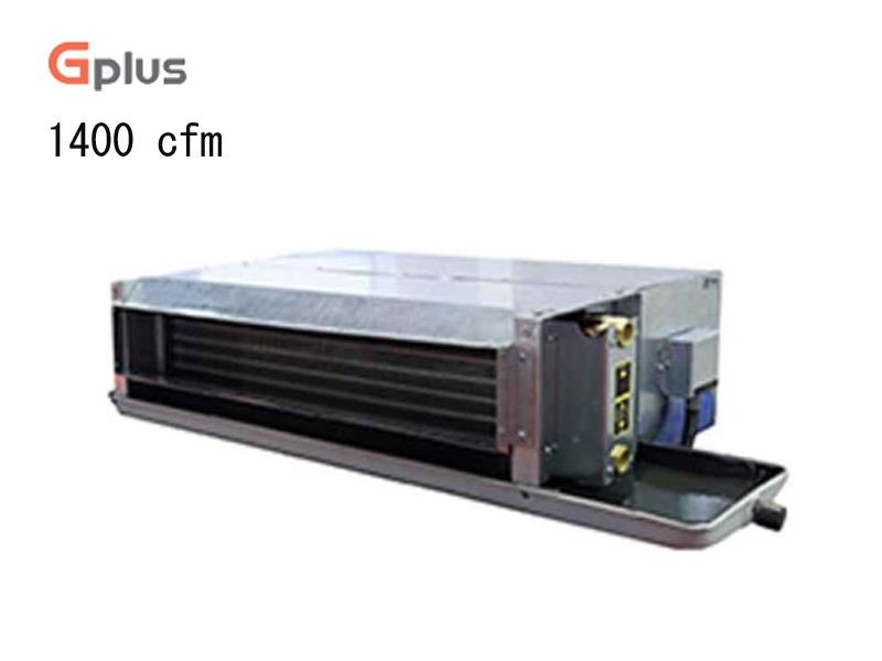 فن کوئل سقفی تو کار Gplus به ظرفیت 1400cfm  مدل GFU-LC1400G70L2